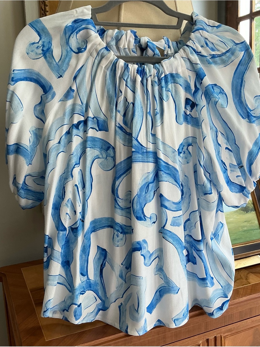 NWT. Beautiful and Fun Fifteen Twenty Women's Blouse. Small.